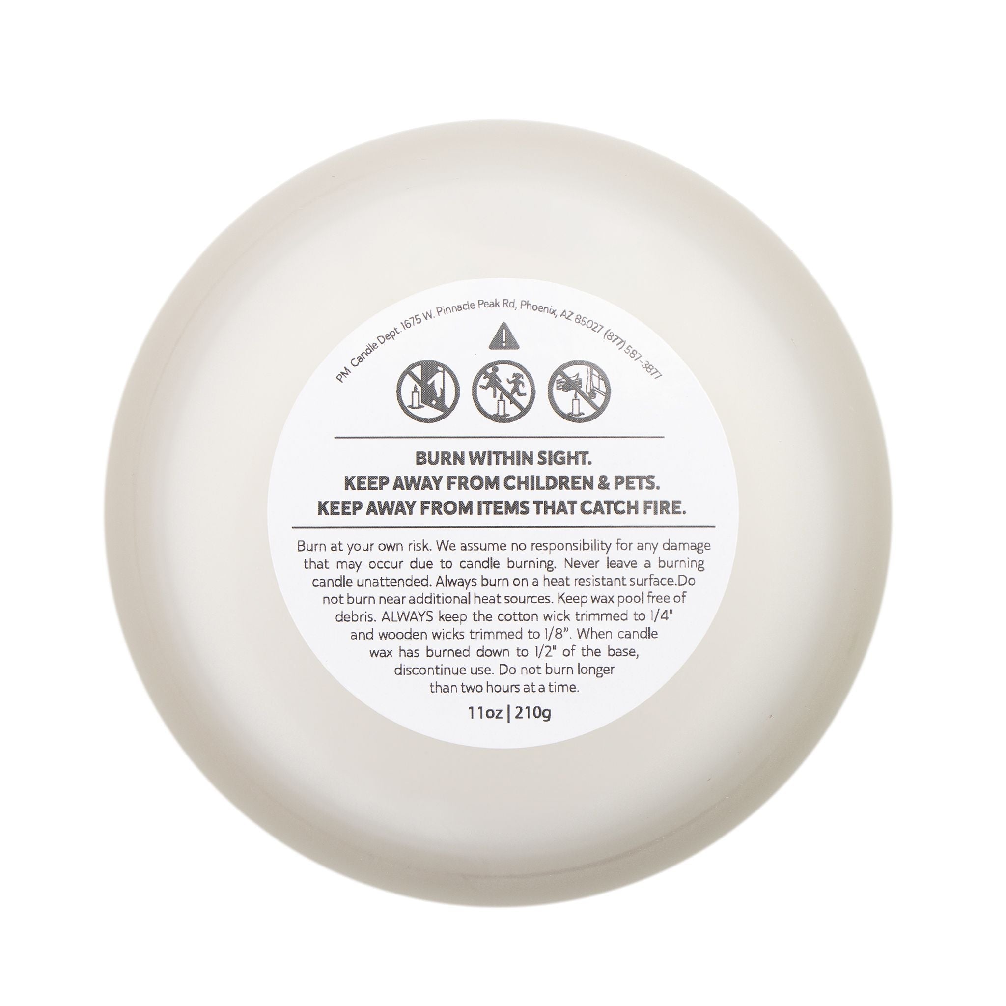 Natural Wood Wick Aromatic Candle