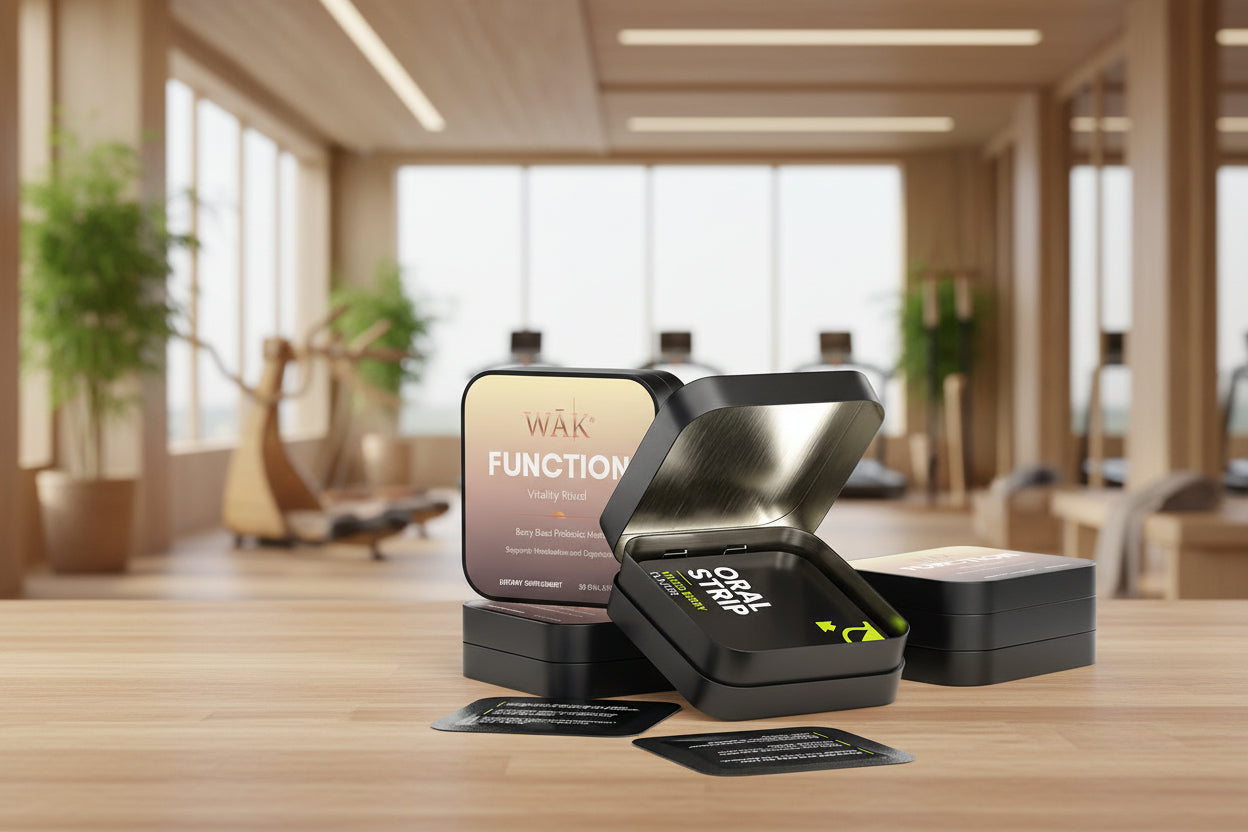 WĀK FUNCTION Vitality Melts Berry Blast