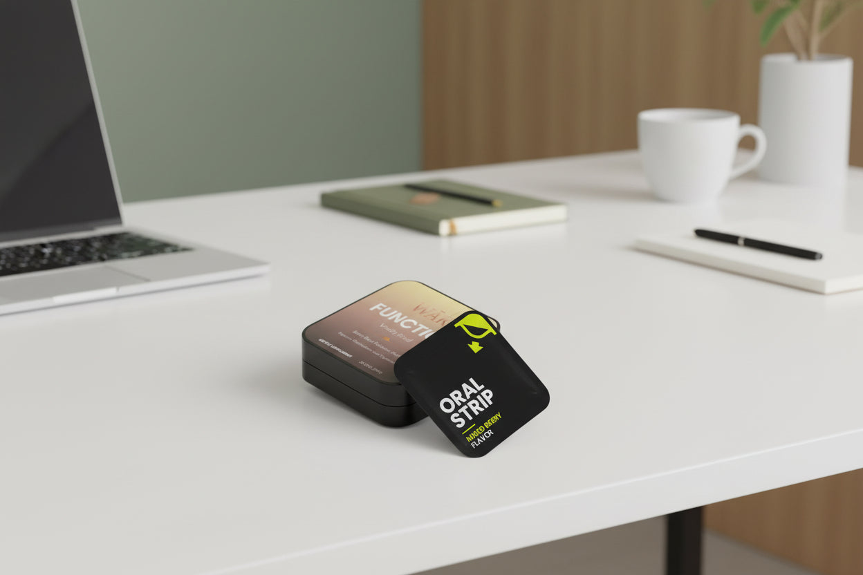 WĀK FUNCTION Vitality Melts Berry Blast