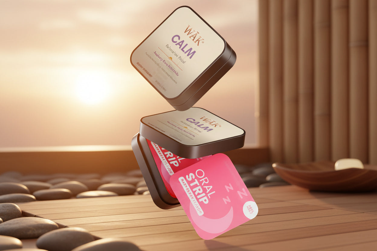 WĀK CALM Relaxation Ritual Melt Strips