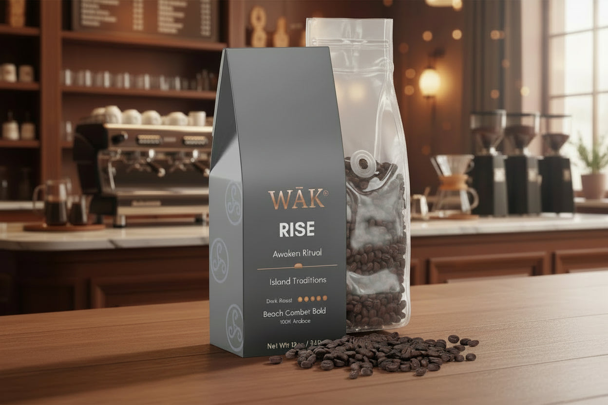 WĀK RISE Awaken Ritual Coffees