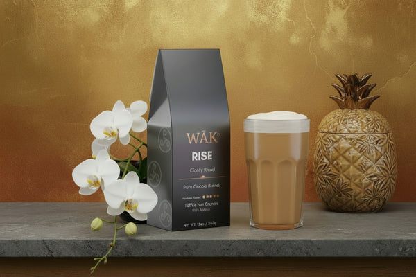 WĀK® RISE Clarity Ritual Toffee Nut Coffee, Medium Roast