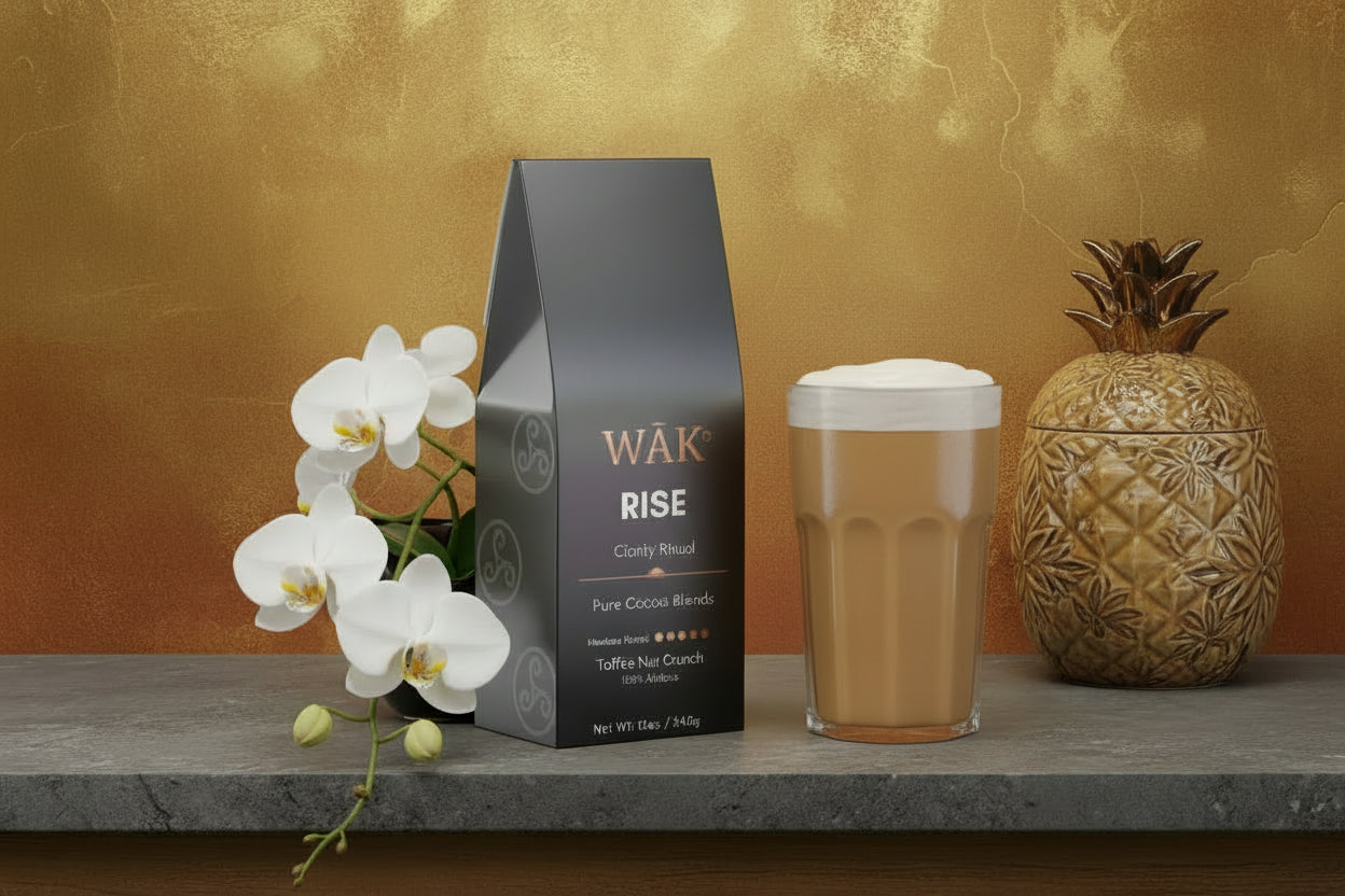 WĀK® RISE Clarity Ritual Toffee Nut Coffee, Medium Roast