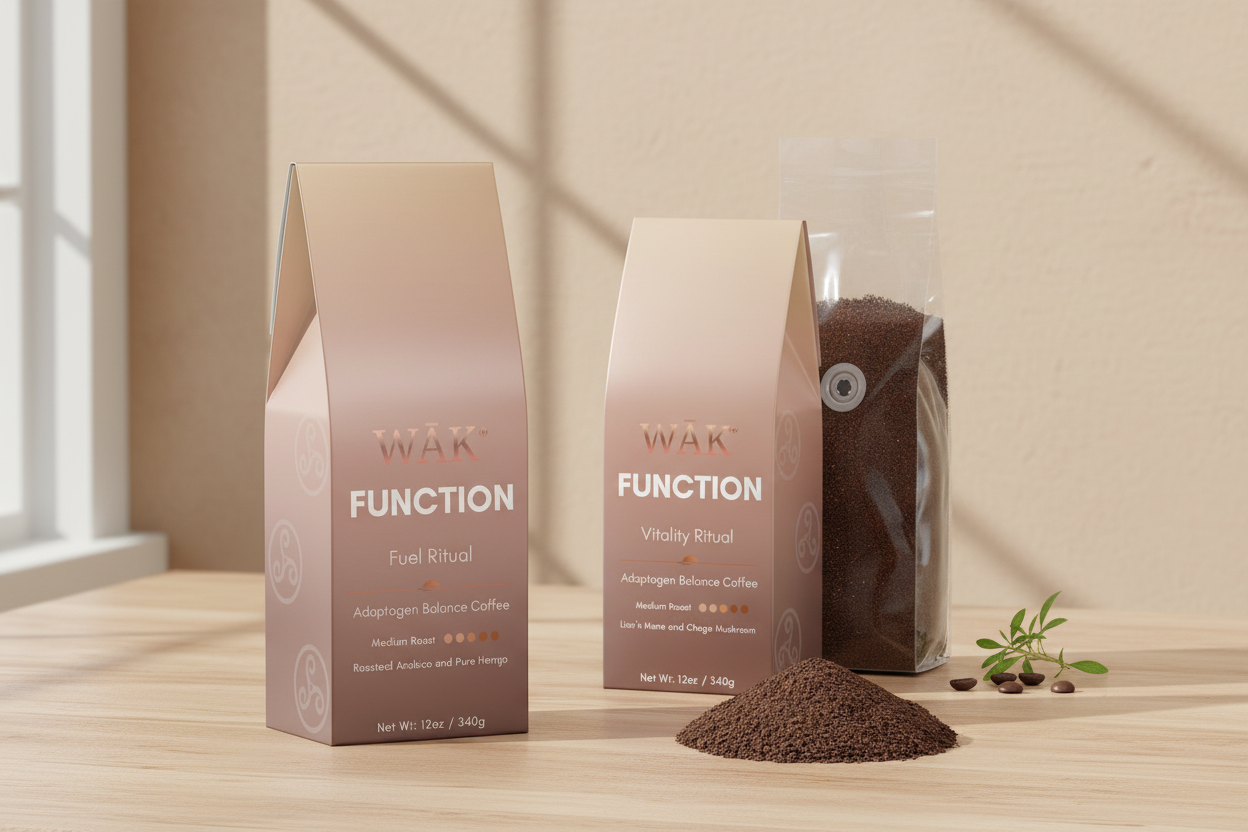 WĀK Vitality and Fuel Coffee Duo Sampler