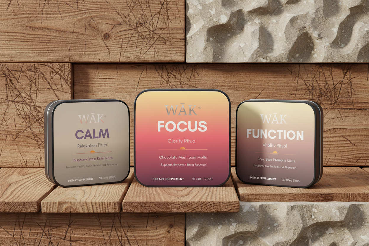 WĀK CALM Relaxation Ritual Melt Strips